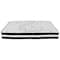 Flash Furniture Full Size Lt Gray Fabric Platform Bed & Mattress HG-BM10-42-GG - alternate 6